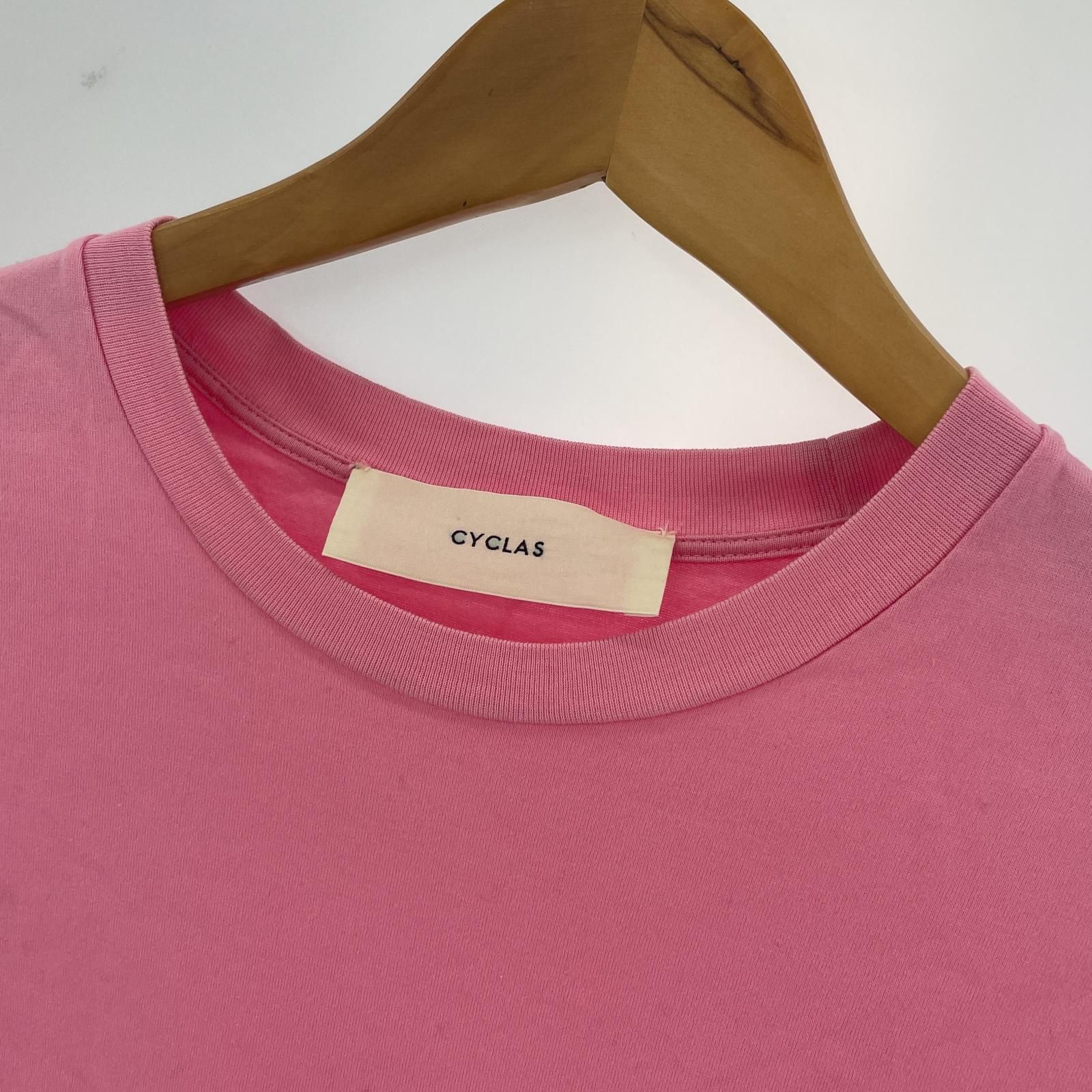 【未使用】CYCLAS シクラス 定番コットンTシャツ　ピンク 未使用】CYCLAS シクラス 定番コットンTシャツ ピンク - メルカリ