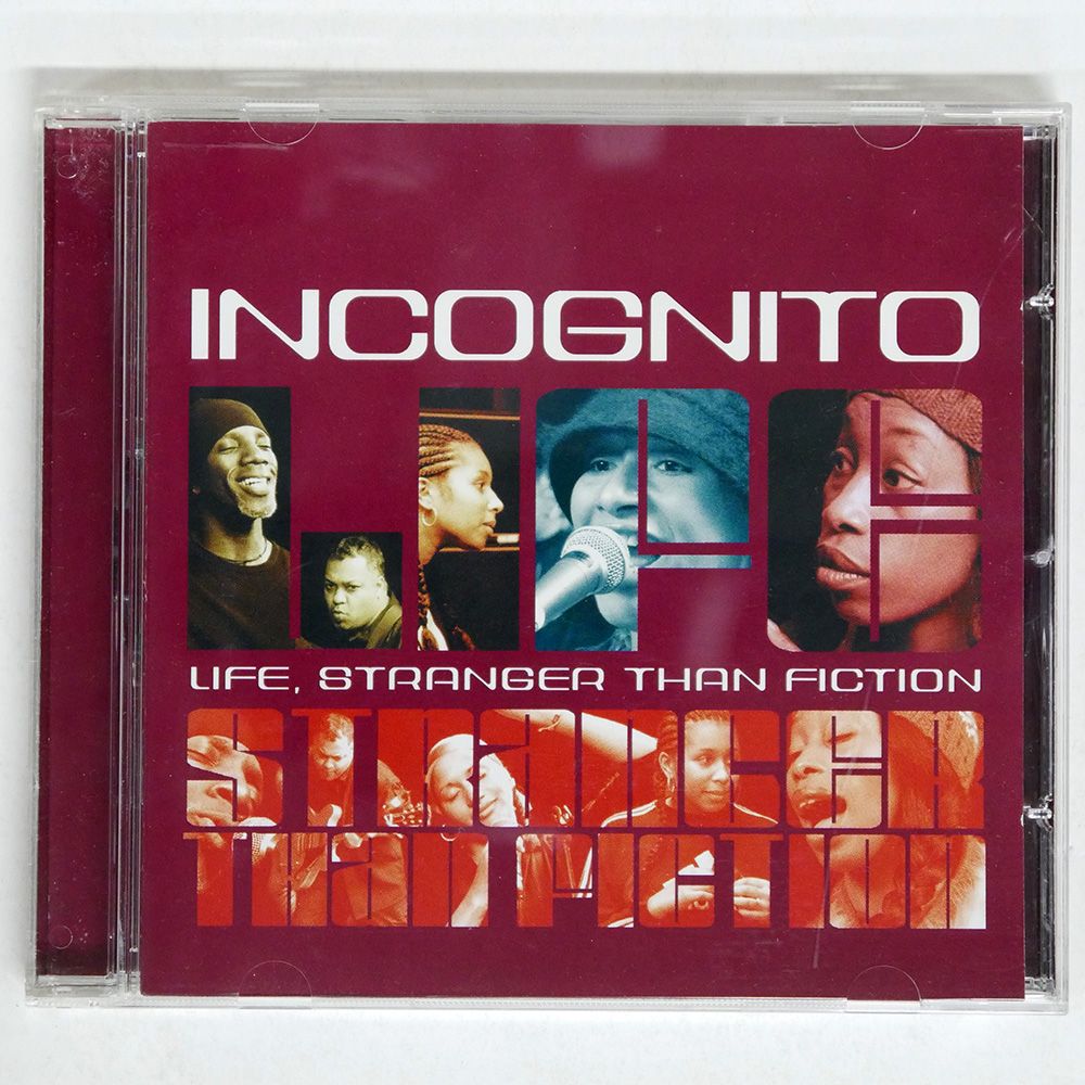 ヨーロッパ盤 INCOGNITO/LIFE STRANGER THAN FICTION/TALKIN