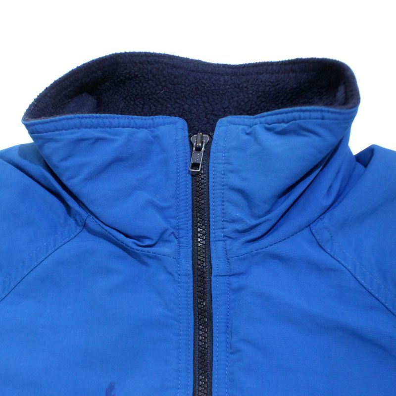 90s USA製 vintage LANDS' END ラグラン 裏地フリース ウォームアップ