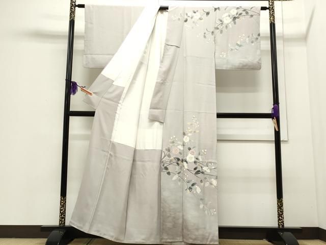 平和屋着物□訪問着 露芝文 金彩 正絹 逸品 AAAU2074mf 平和屋着物