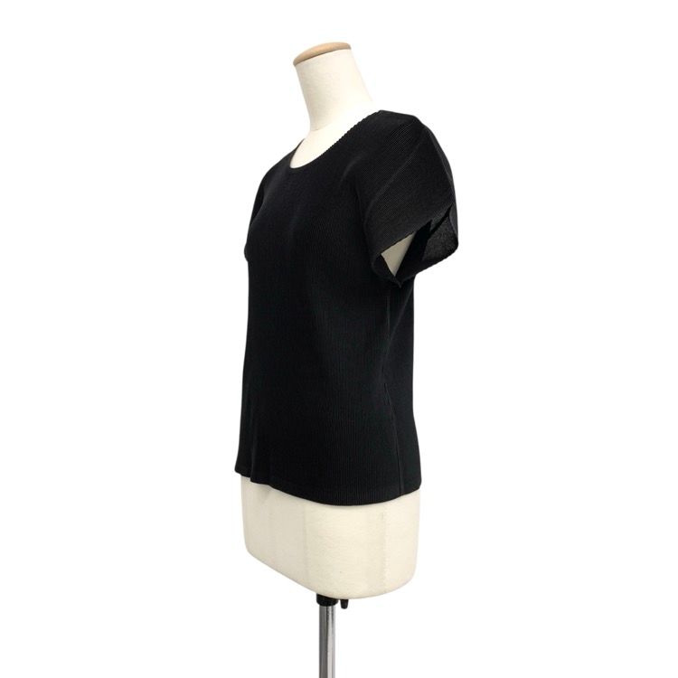 PLEATS PLEASE プリーツフードシャツ ブラック PLEATS PLEASE ISSEY