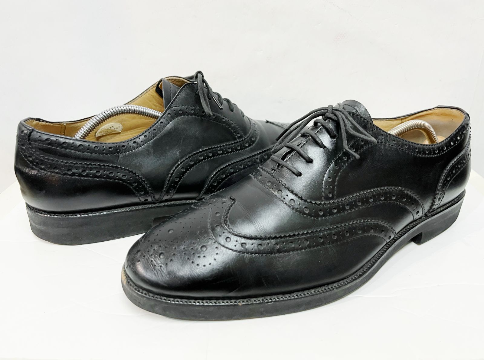 Burberrys バーバリー 25 1/2 EE 革靴 ウィングチップ Burberrys バーバリー 25 1/2 EE 革靴 ウィングチップ