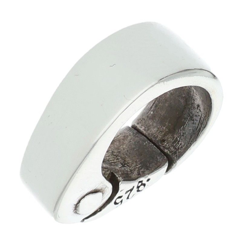 クロムハーツ PLAIN BALE/プレーンベイル シルバーネックレストップ