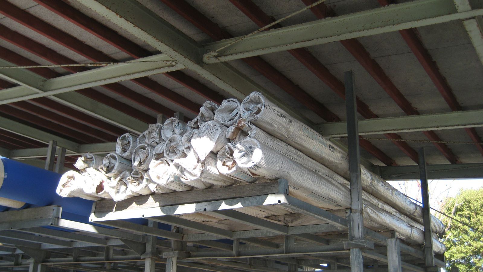  HTパイプ 125 A 1本 2008年製 管端等少し変色あり 樹脂 プラスチック 材料 資材