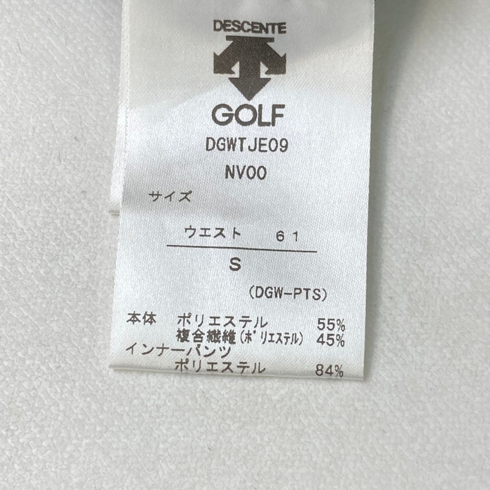 サイズ：S DESCENTE GOLF デサントゴルフ 2022年 インナー付スカート