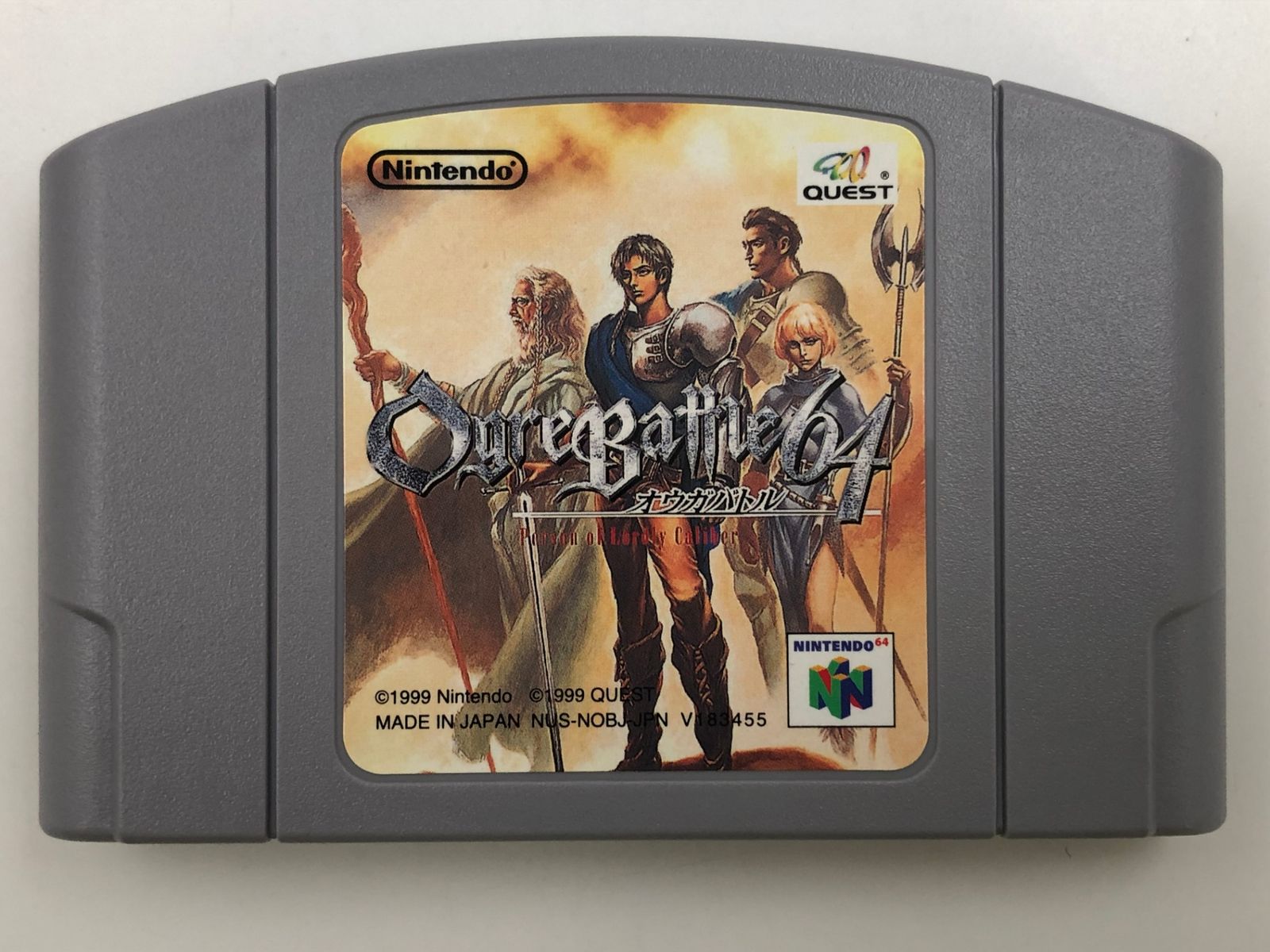 未使用］ニンテンドー64 オウガバトル64 日本語版 NINTENDO64