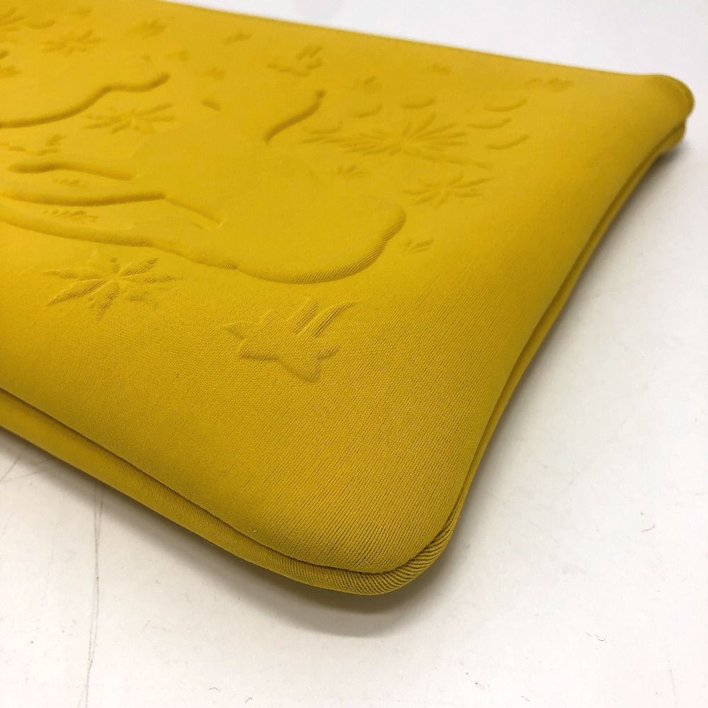 希少 エルメス ポーチ ネオバン レオパード 美品 ポーチ 《ネオバン・マイヨン・マラン》 MM - オレンジ | Hermès