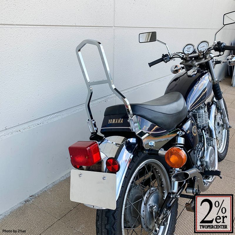 しまページ SR400/500 シッシーバー(シーシーバー)STDプレート ノーマルシート対応