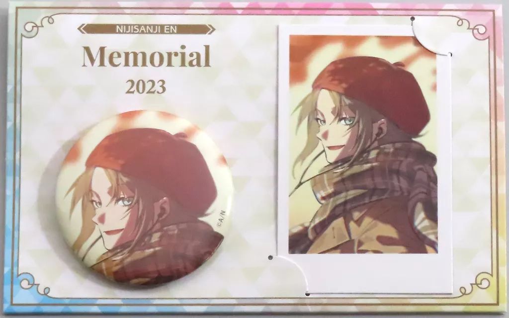 EN Memorial 2023にじさんじ ミスタ・リアス缶バッジチェキ4セット EN Memorial 2023にじさんじ ミスタ・リアス缶バッジチェキ4セット
