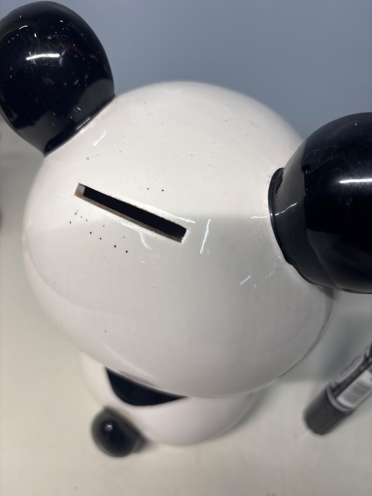 内藤ルネ　パンダ　大　リンゴ　陶器　貯金箱 内藤ルネ パンダ 大 リンゴ 陶器 貯金箱 - メルカリ