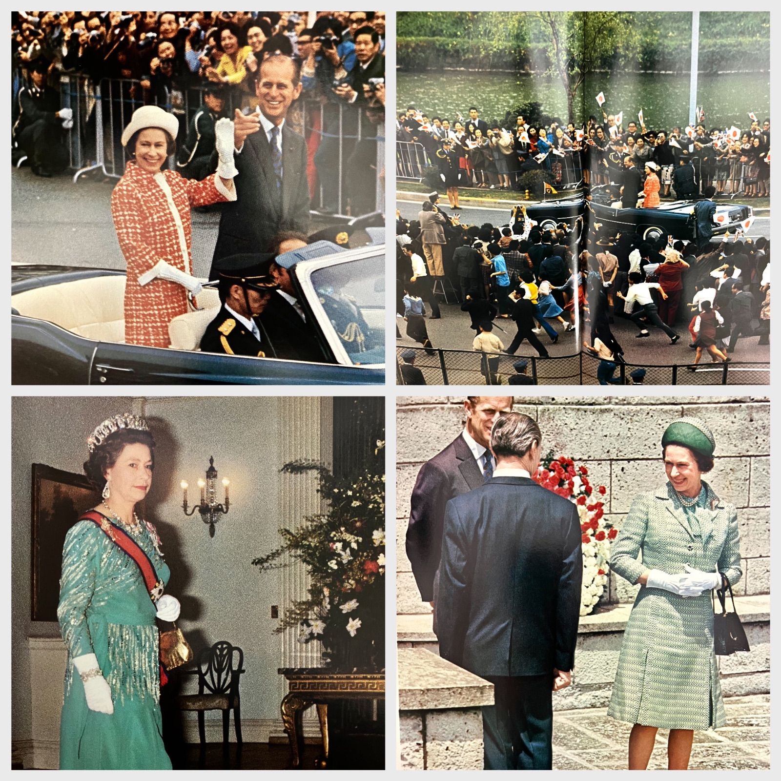 昭和50年発行　女王の微笑 Queen Elizabeth II in Japan  エリザベス女王 来日記念写真集 朝日新聞社 エリザベス女王⭐️女王の微笑】 Queen Elizabeth Ⅱ in Japan 昭和50