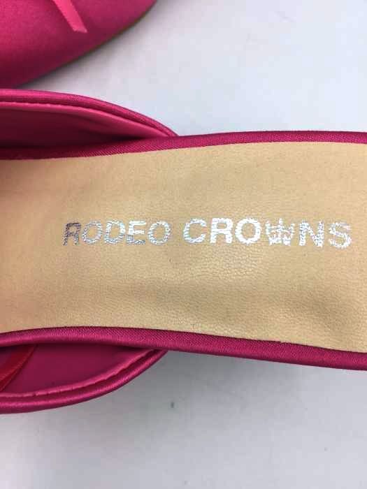 RODEO CROWNS ロゴリボンミュール 初回限定 - ミュール