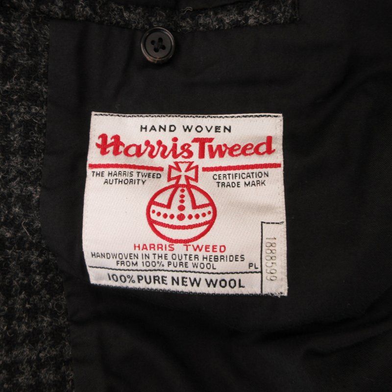 マーガレットハウエル MARGARET HOWELL 美品 DOGTOOTH HARRIS TWEED