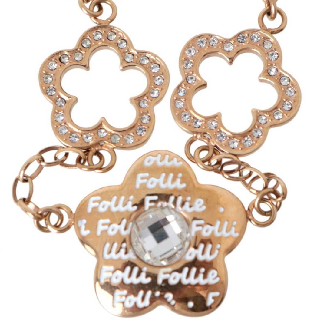 RT-1094382742フォリフォリ　フラワーモチーフ ブレスレット Folli Follie/フォリフォリ フラワーモチーフ ブレスレット FS Bランク