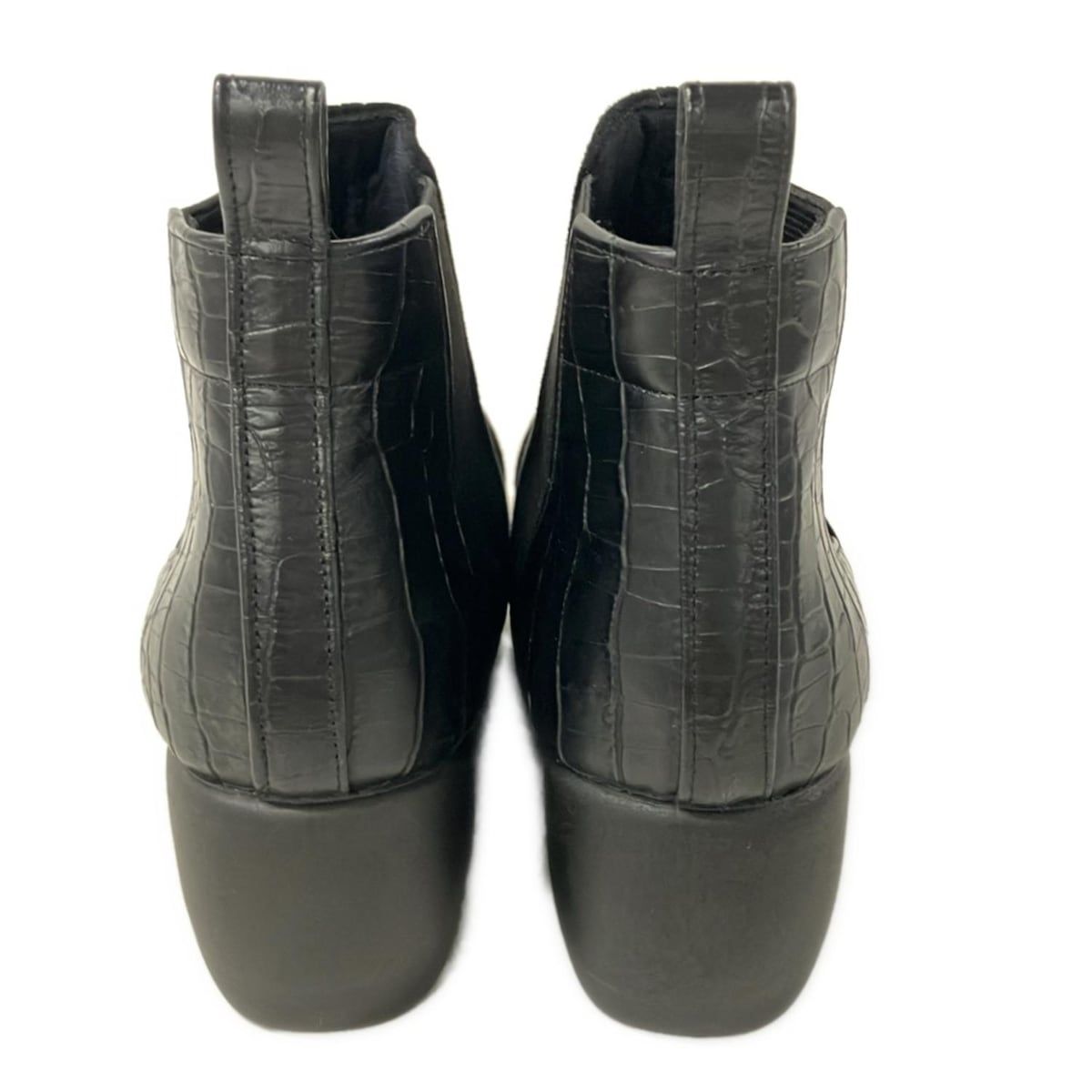 HILLS AVENUE ブラックハイカットブーツ ヒルズアヴェニュー オンラインストア ロビン(22 ブラック