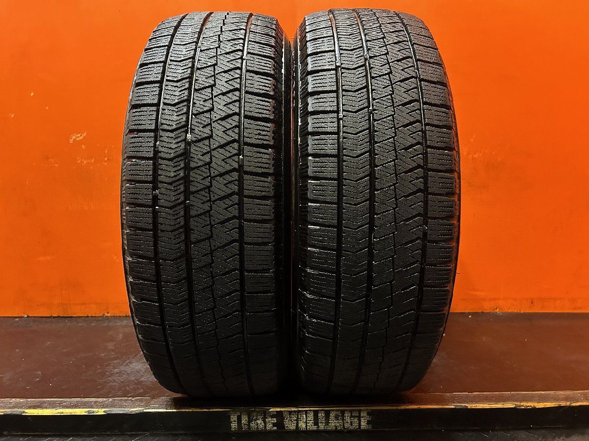 送料無料◆195/65R15/冬4本/残溝約6㎜/ブリヂストン/VRX2 BRIDGESTONE VRX2 195/65R15 4本 No.3306上 スタッドレス 冬タイヤ 80