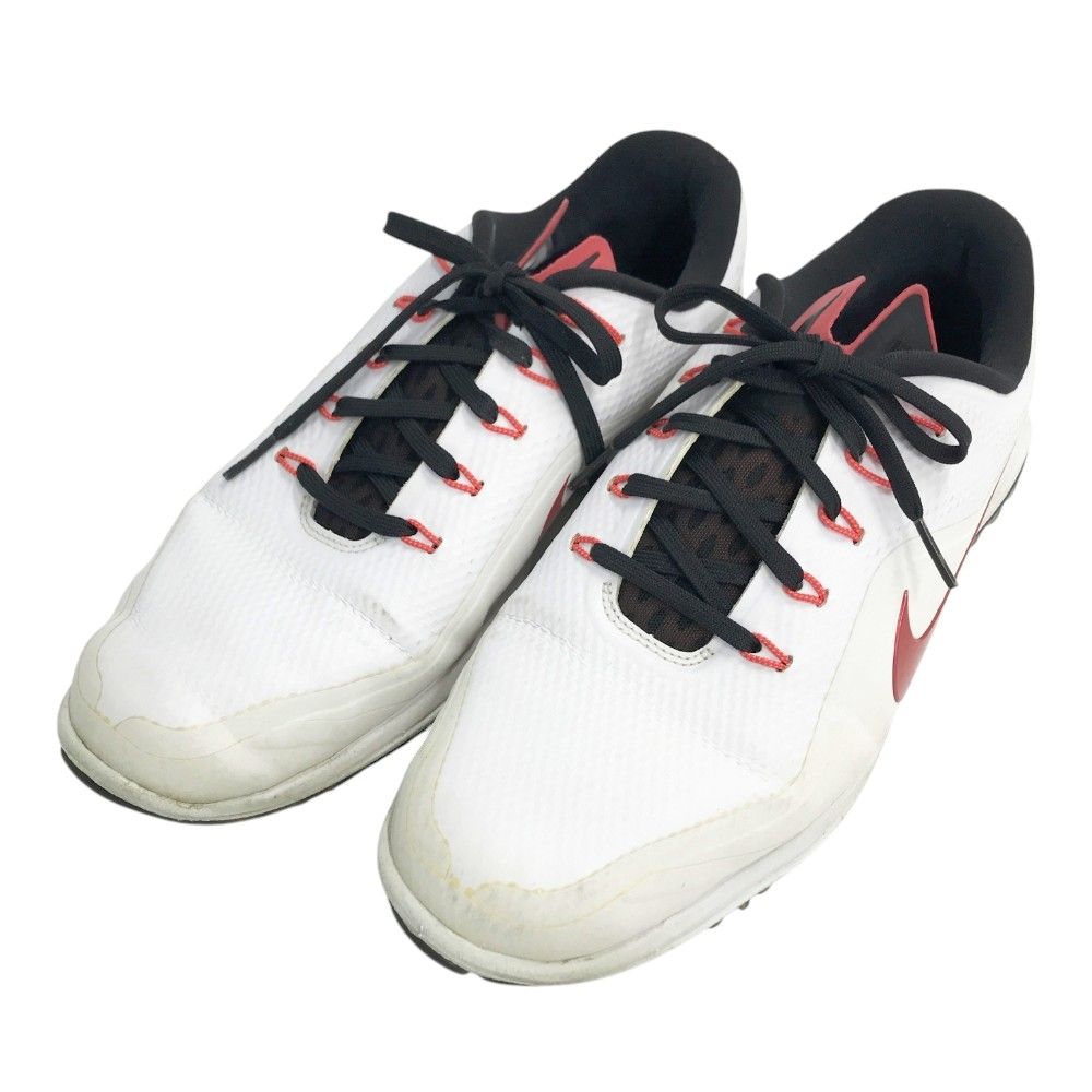 未使用ゴルフシューズ白×レッド 26cm 909037-101ナイキ