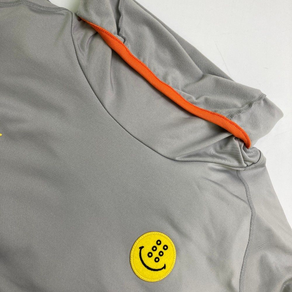 ハイネック長袖Tシャツ ワッペン