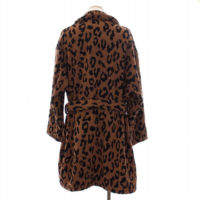 ワコマリア WACKO MARIA LEOPARD GOWN COAT レオパード ガウンコート