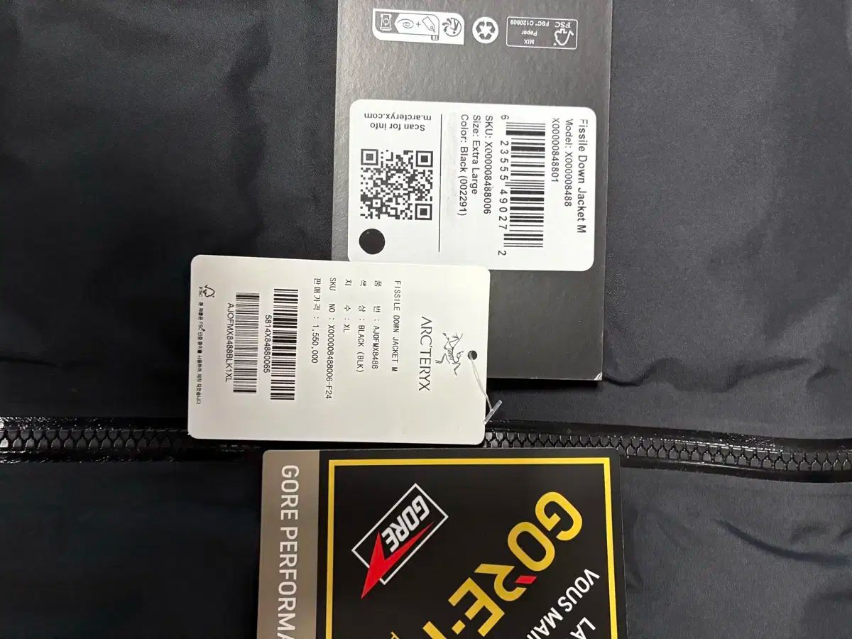 ARC TERYX アークテリクス フィッセルダウンジャケット