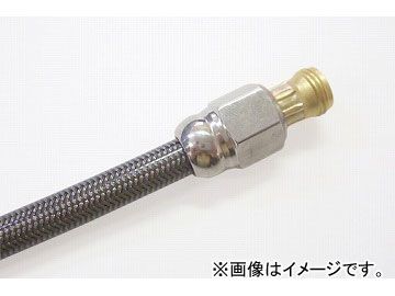 2輪 アルキャンハンズ ヴィーナスラインクリアメッシュホース 品番：MA1800B アルミバンジョーブラック JAN：4571185814370