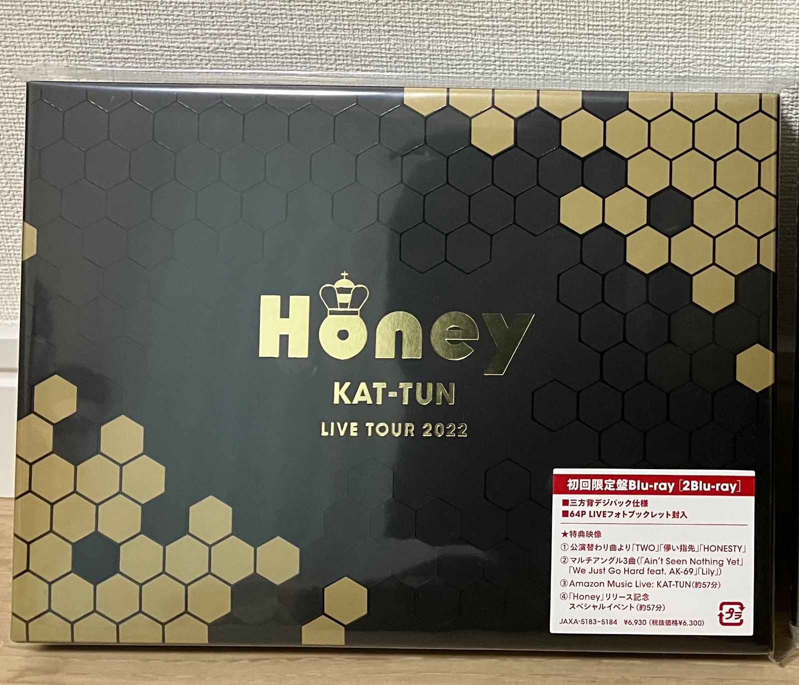 匿名配送】KAT-TUN Honey Blu-ray 初回限定盤 - ♪⭐︎☺︎ポケカ応援