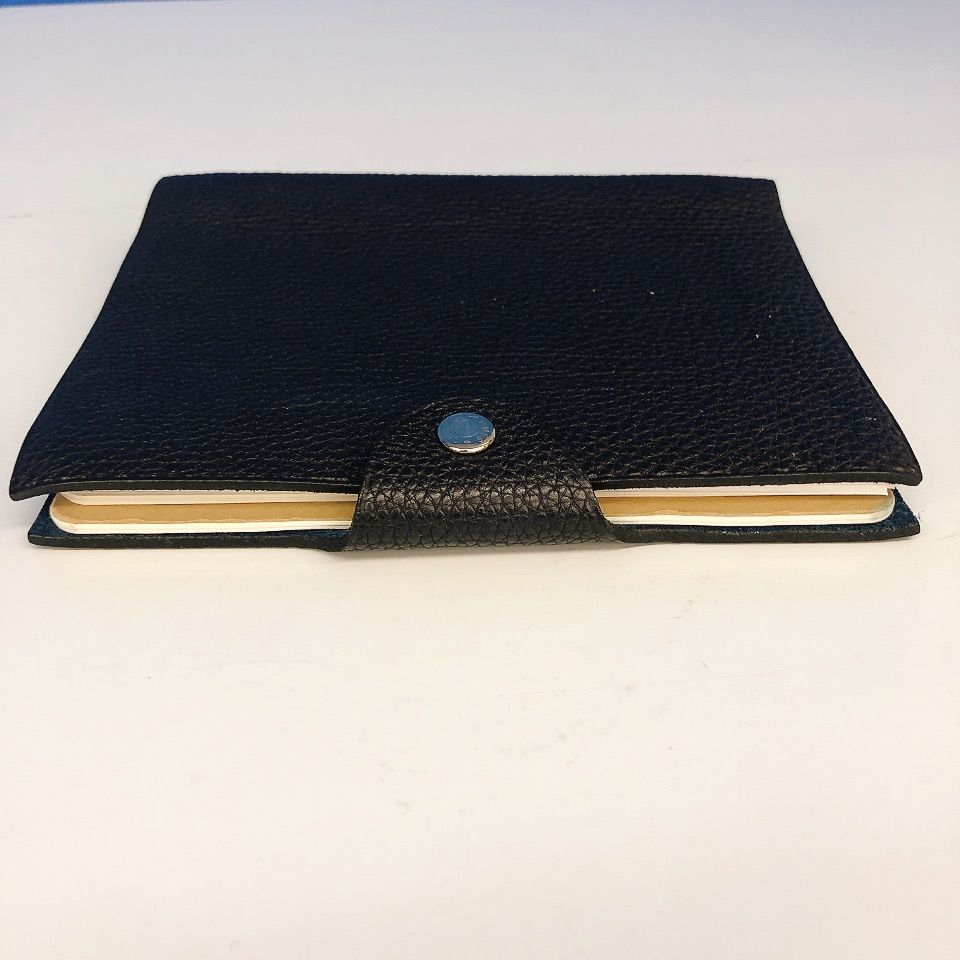 良品 ERMES エルメス ユリスPM 手帳カバー スケジュール帳 黒 ブラック 良品☆ERMES エルメス ユリスPM 手帳カバー スケジュール帳 黒