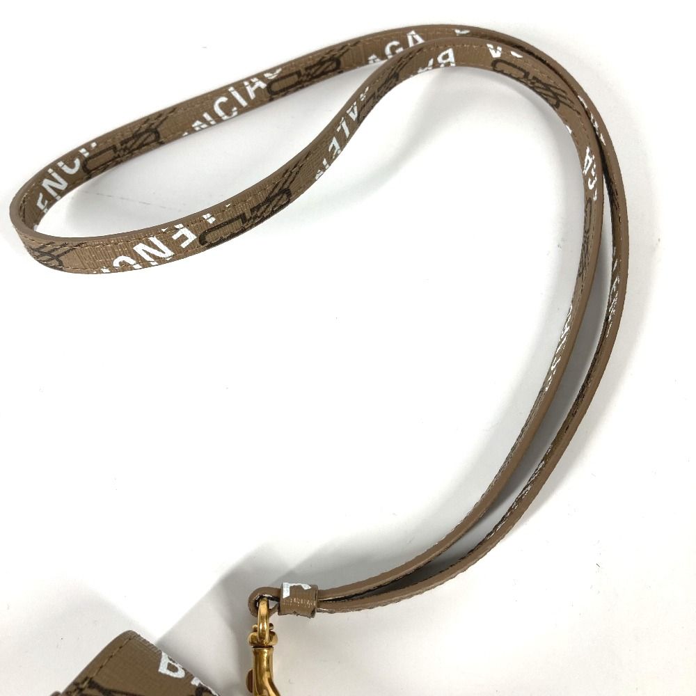 新品未使用品バレンシアガ 702589 ストラップ付 イヤホン ケース