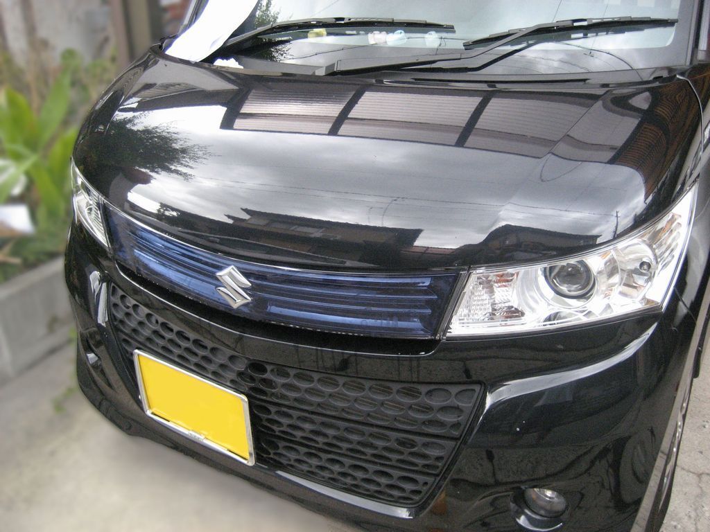 Tint+カット済み パレットSW MK21S フロントグリル スモークフィルム(スモーク 20％)