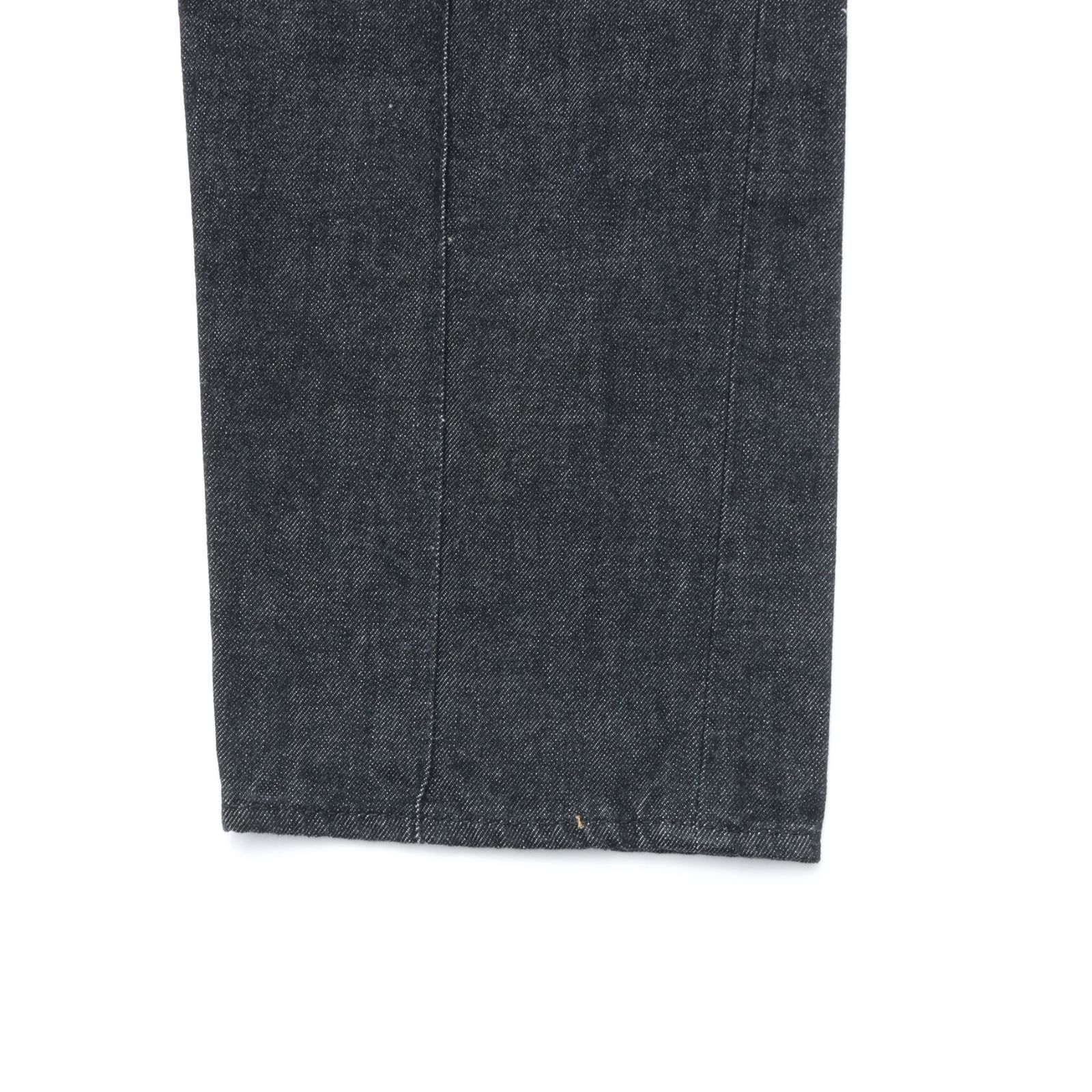 Riprap リップラップ TWISTED CREASE JEANS RELAXED-FIT BLACK 