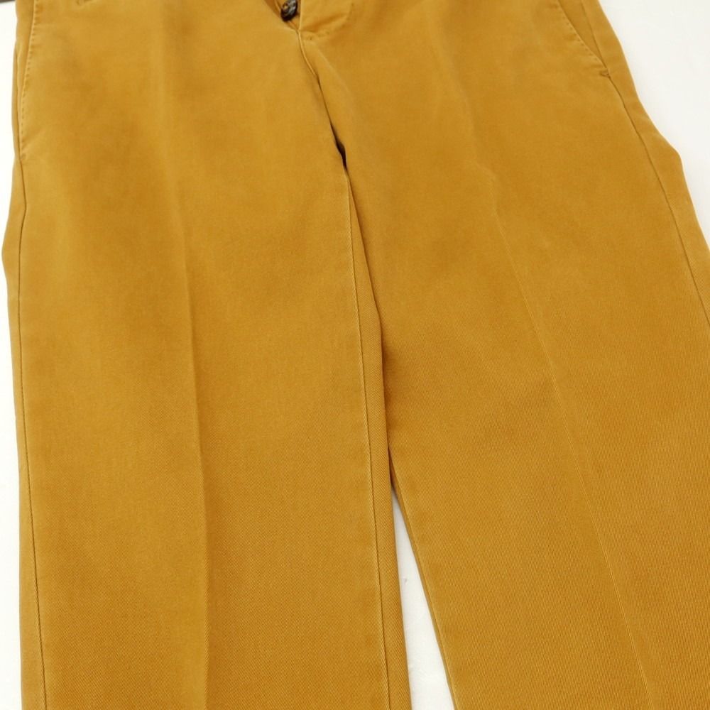 ベージュ コットンパンツ 花模様ボタン ポールスミス セットアップ スーツ ワイドパンツ 花柄 コットン