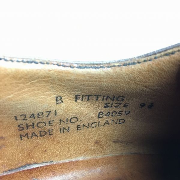 試着交換OK！Gimbels/ギンベル【サイズ9.5 28.0】70s-80s?イングランド