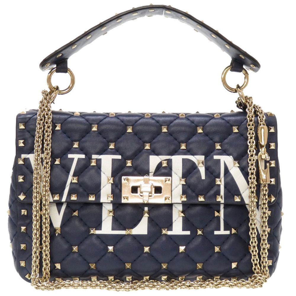 【美品】 ヴァレンティノガラヴァーニ ハンドバッグ ネイビー リザード Vロック 楽天市場】【バッグ】VALENTINO GARAVANI ヴァレンティノ