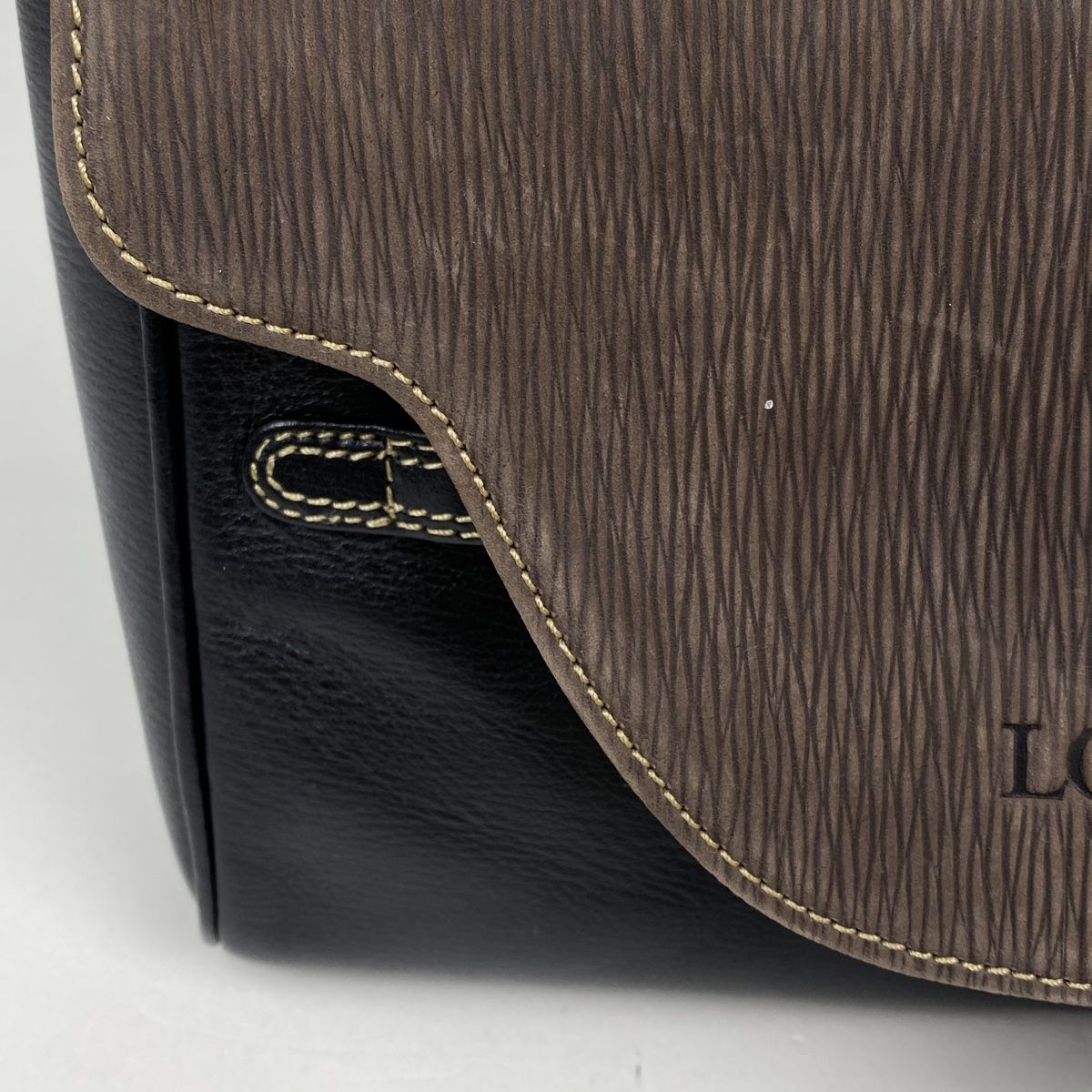 ロエベ LOEWE ベラスケス セカンドバッグ ツイスト クラッチバッグ セカンドバッグ レザー ブラック ブラウン レディース WWW_MORNINGWALKER_COM