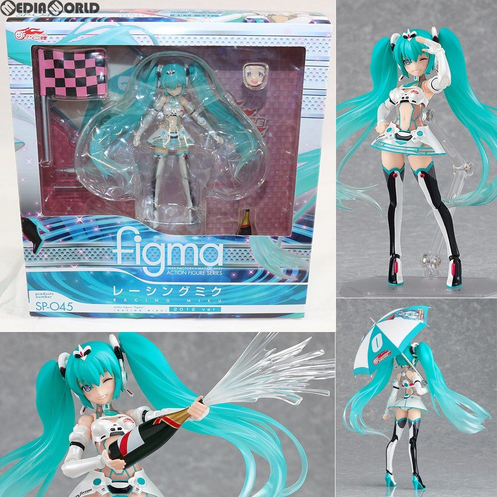 figma(フィグマ) SP-045 レーシングミク 2012Ver 初音ミクGTプロジェクト 完成品 可動フィギュア 2012年GSR&Studie with TeamUKYO 個人スポンサー特典 グッドスマイルレーシング