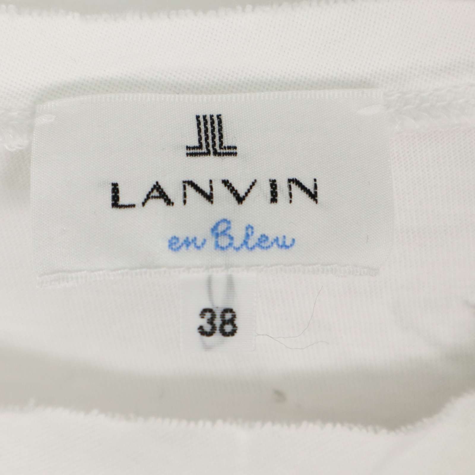 新品未使用ランバンオンブルー 38トップス カットソー LANVIN en Bleu ランバン オン ブルー 春夏☆ カットソー T