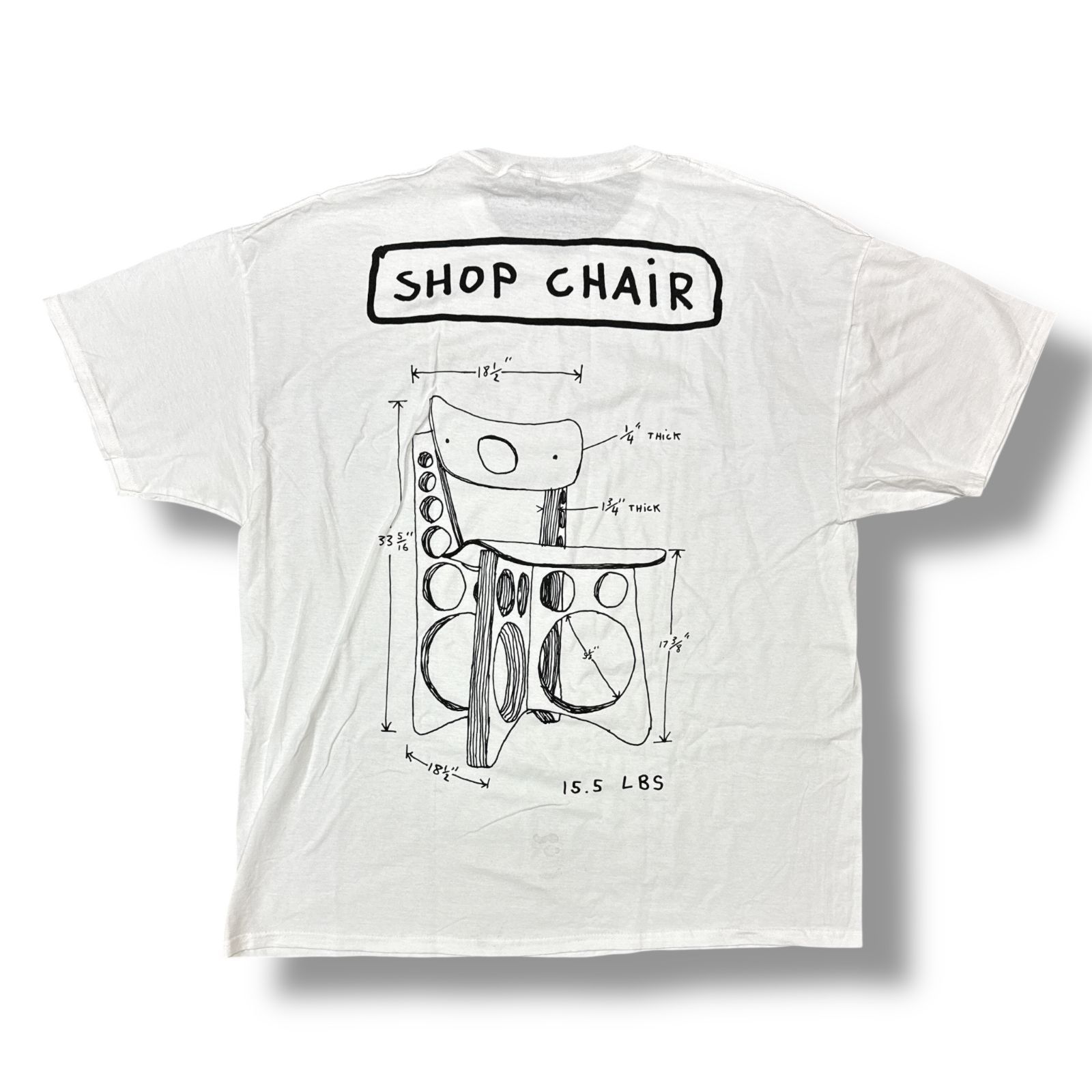 レア！新品未使用品■トムサックス■SHOP CHAiR　シリアルナンバー付き　茶