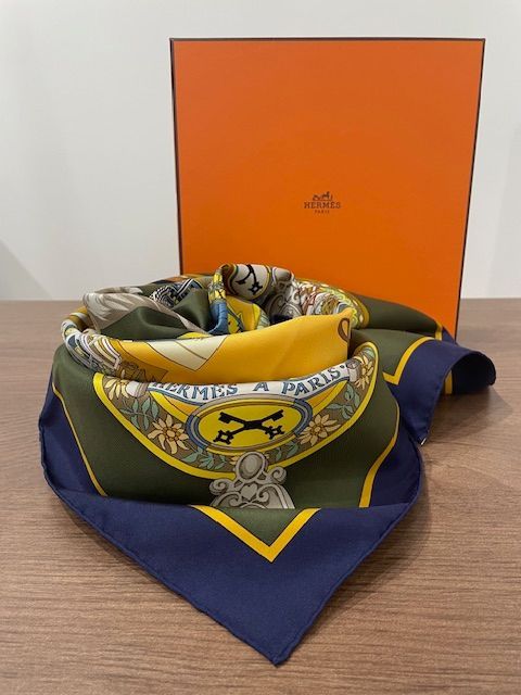 HERMES エルメス カレ90 IN SALZBURG ザルツブルク
