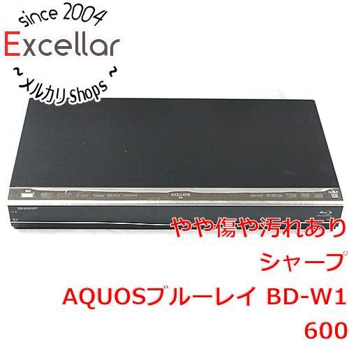 bn:1] SHARP AQUOS ブルーレイディスクレコーダー BD-W1600 リモコンなし - メルカリ