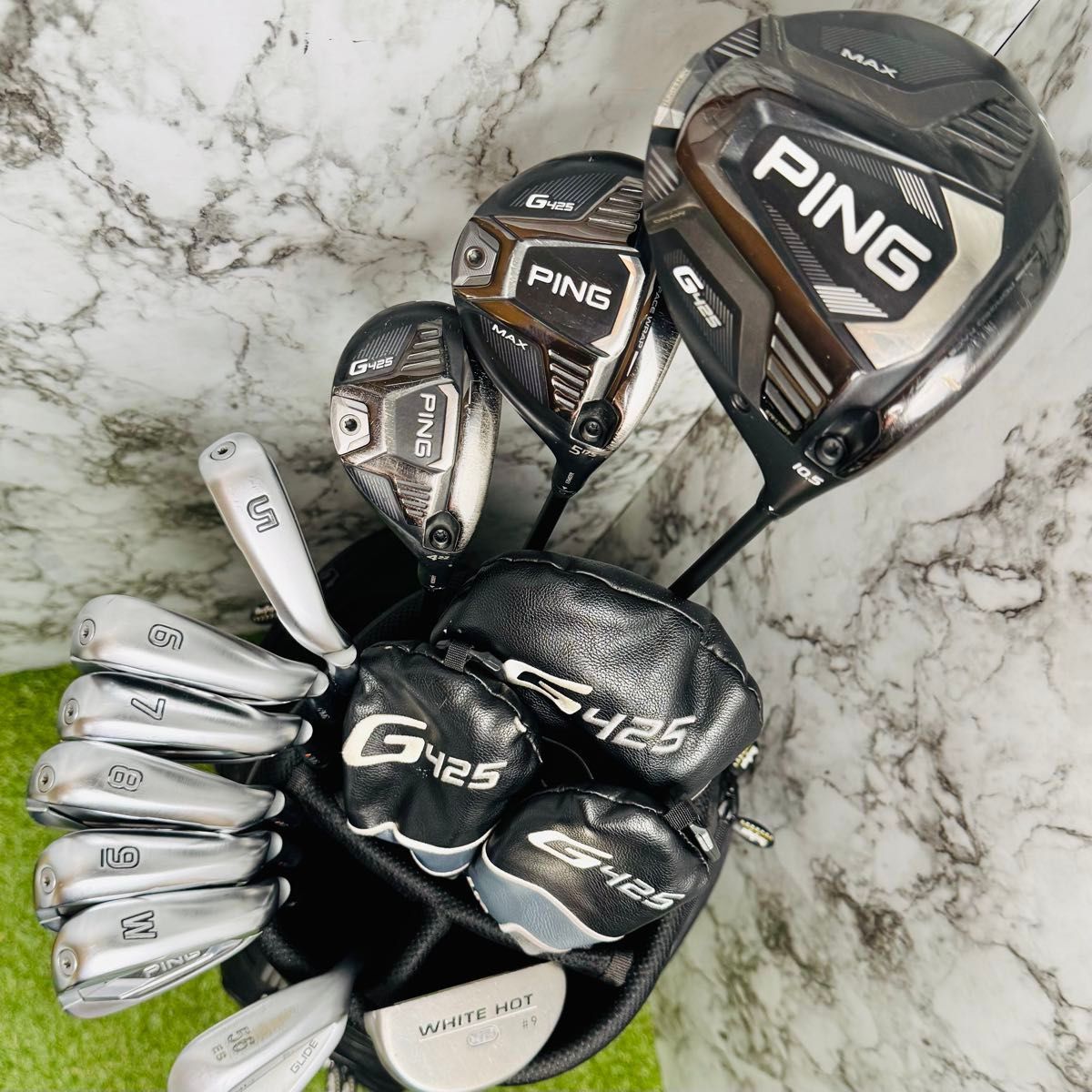 【CBなし】初心者推奨 ピン G425 メンズゴルフセット 11本 R CBなし】初心者推奨 ピン G425 メンズゴルフセット 11本 R - メルカリ