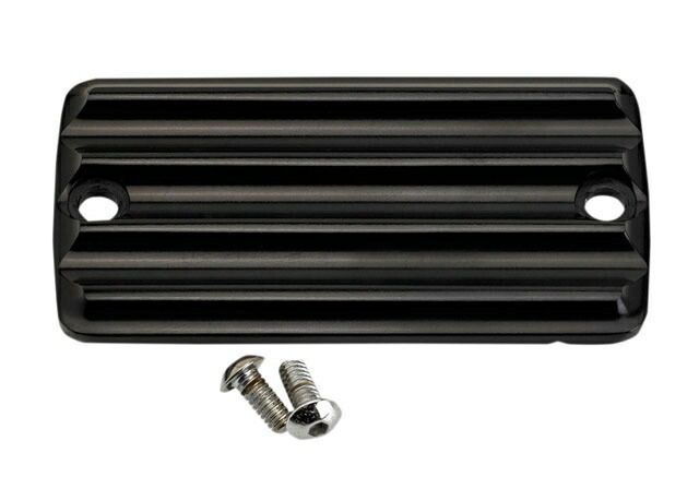 リアマスターシリンダーカバー FINNED 1993〜05年ダイナ|ブラック