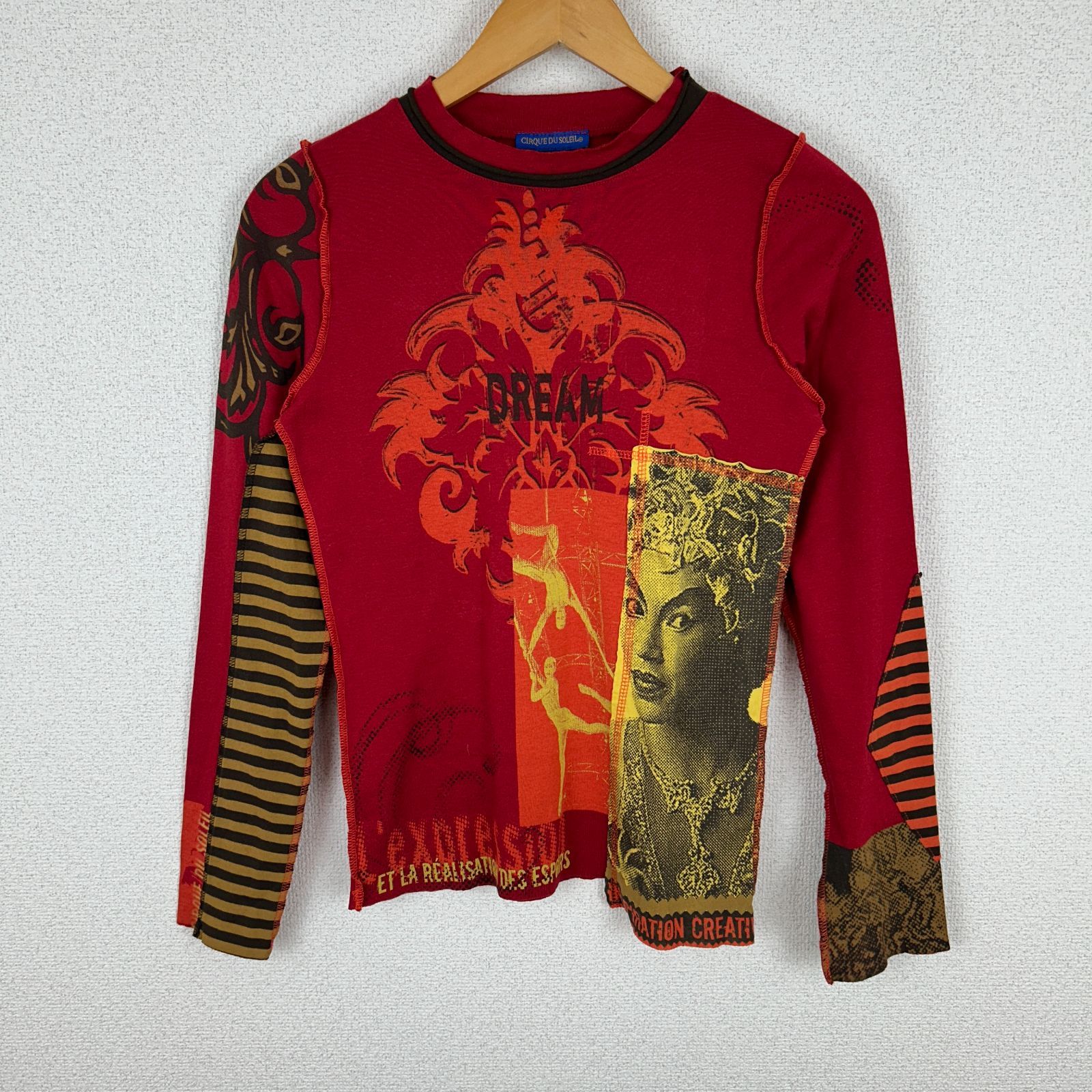 Cirque du Soleil シルク・ドゥ・ソレイユ デザインTシャツ 長袖  