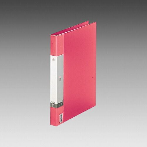 リヒトラブ リクエスト クリヤーブック G 3801-3 赤 1冊