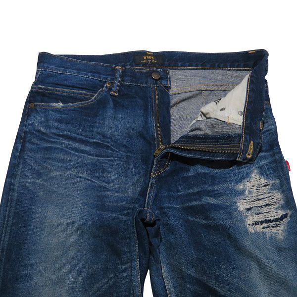 WTAPS ダブルタップス 15SS BLUES.SKINNY TRASH/TROUSERS.COTTON