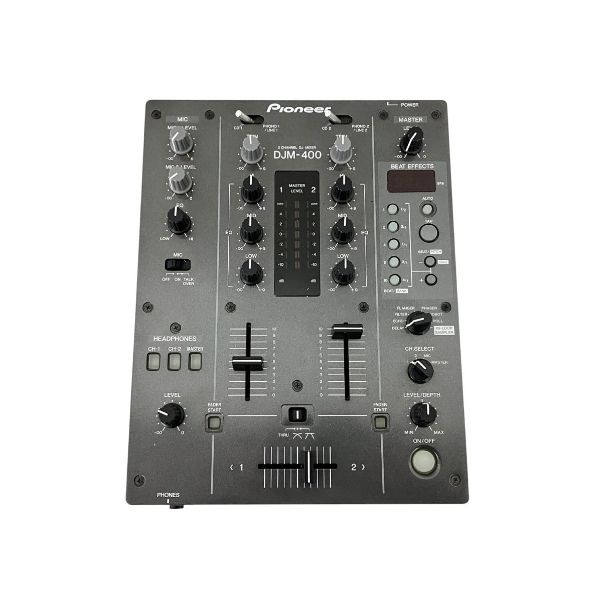 Pioneer DJM-400 DJミキサー ミキシング チャンネルミキサー 音響機材 パイオニア T10035179