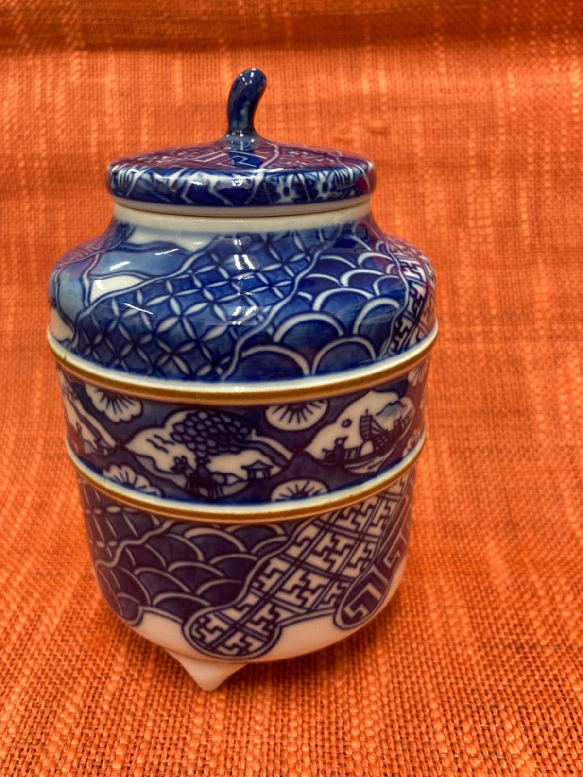 煎茶道具　五良太甫呉祥瑞　染付　煎茶碗　五客　V　R4895 煎茶道具 五良太甫呉祥瑞 染付 煎茶碗 五客 V R4895（2025年最新