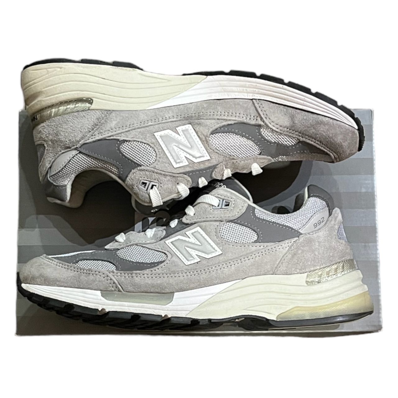 国内正規 New Balance M992GR GRAY スニーカー ニューバランス 27cm 56471A - メルカリ