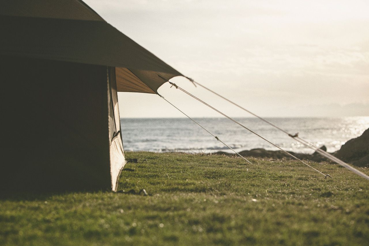 オガワ グロッケ8 ワンポール 5角形型 4人用テント 2786 新品未使用