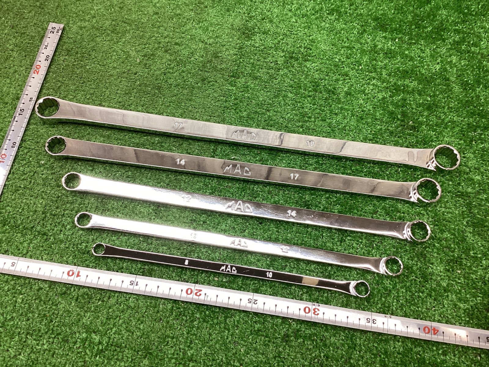 ロングストレート メガネレンチ5本セット♪SBHFM52PA♪アクトツール富山店♪BR