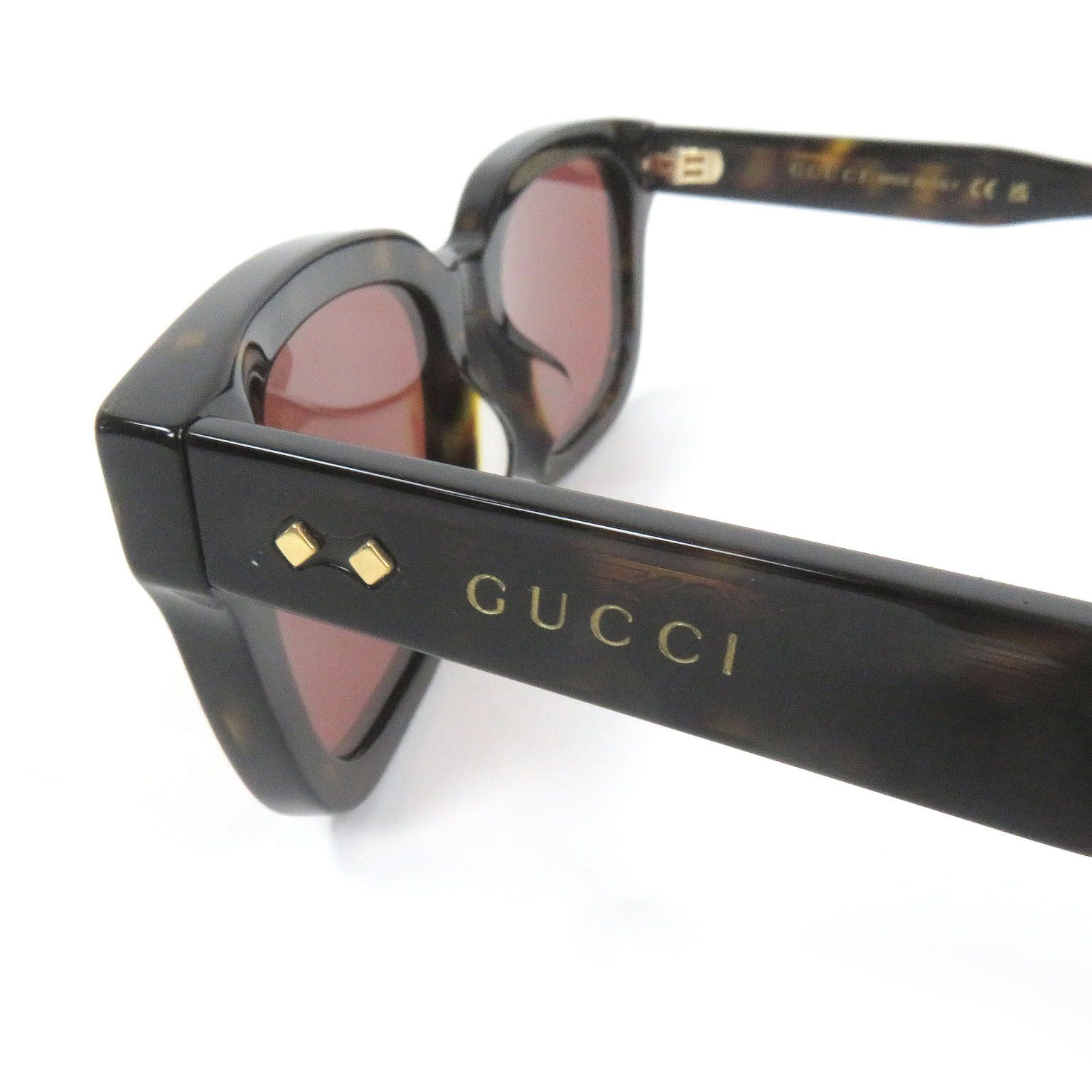 未使用品□GUCCI グッチ ロゴ入り GG1605SK アイウェア